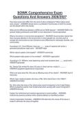 SOWK Comprehensive Exam Questions And Answers 2026&sol;2027