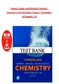 Test Bank &ndash; General&comma; Organic&comma; and Biological Chemistry&colon; Structures of Life&comma; 6th Edition by Karen C&period; Timberlake &lpar;Chapters 1&ndash;24&rpar; &vert; Questions with Correct Answers &vert; Instant PDF Download