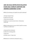 JAMF 200 EXAM CERTIFICATION EVALUATION EXAMS 2026 COMPLETE QUESTIONS AND ANSWERS GUARANTEED TO PAS