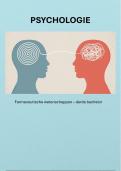 Samenvatting psychologie 