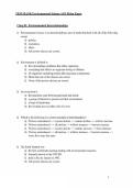 Test bank for environmental science the study of interrelationships 16th edition 