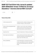 RNRF DCF Test EXAM fully solved & updated 2025-2026&lpar;latest version verified for accuracy&rpar; &lpar;Questions &plus; Answers&rpar; Solved 100&percnt; Correct&excl;&excl;