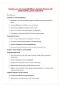 Genetics Laws and Concepts Test Bank &vert; Complete Questions with Correct Answers &vert; Latest 2026 Update