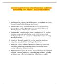 WGU D695 ELEMENTARY FINE ARTS BUNDLED EXAMS&colon; EXAM MASTERY PACK - LATEST QUESTIONS WITH VERIFIED ANSWERS - COMPLETE GUIDE