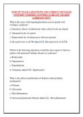 NURS 497 EXAM 2 QUESTIONS AND CORRECT DETAILED  ANSWERS &lpar;VERIFIED ANSWERS&rpar; &vert;ALREADY GRADED  A&plus;&vert;&vert;BRAND NEW&excl;&excl;