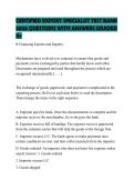 CERTIFIED EXPORT SPECIALIST TEST BANK 2026 QUESTIONS WITH ANSWERS GRADED A&plus;