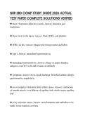 NUR 280 COMP STUDY GUIDE 2026 ACTUAL TEST PAPER COMPLETE SOLUTIONS VERIFIED