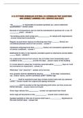 S-12 CITYWIDE SPRINKLER SYSTEMS&comma; S12 SPRINKLER TEST QUESTIONS AND CORRECT ANSWERS 100&percnt; VERIFIED 2026-2027&excl;&excl;