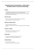 Ultimate Study Guide &ndash; Effectieve Studietechnieken & Examen Strategie&euml;n