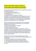 NURA 1500 EXAM SCRIPT 2026 FULL QUESTIONS AND ANSWERS CERTIFIED