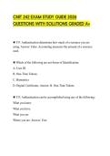 CNIT 242 EXAM STUDY GUIDE 2026 QUESTIONS WITH SOLUTIONS GRADED A&plus;