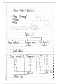 India's best class 10 notes maths ch statistics 