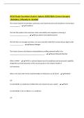ACAS Study Questions &lpar;Latest Update 2026&rpar; With Correct Answers &vert;Solutions &vert;Already A&plus; Graded