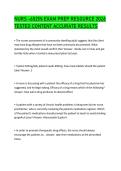 NURS -6521N EXAM PREP RESOURCE 2026 TESTED CONTENT ACCURATE RESULTS