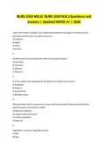 NURS 5350 M3L3&sol; NURS 5350 M2L3 Questions and answers &vert; Updated RATED A&plus; &vert; 2026 
