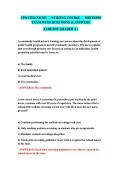 NR 503 Population Health Epidemiology Exam Questions and Answers &vert; Verified Solutions Graded A&plus; &vert; Latest 2026 Complete Study Guide for Community Health Nursing