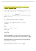 EPIC CERTIFICATION &lpar;Latest Update 2026&rpar; With Correct Answers &vert;Solutions &vert;Already A&plus; Graded