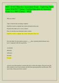 D467 &sol; D 467 Objective Assessment Exam 2026&sol;2027 &ndash; Verified Questions & Answers for WGU Data Analysis Success