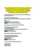 NHA CCMA Exam 2026&colon; Certified Clinical Medical Assistant Practice Exam &num;1 &lpar;150&plus; Questions&rpar; with Verified Answers &vert; Graded A&plus; Full-Length Simulation Test
