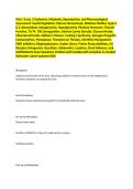 Med&period; Surg&period; 2 Endocrine&comma; Metabolic&comma; Reproductive&comma; and Pharmacological Assessment&colon; Insulin Regulation&comma; Glucose Homeostasis&comma; Diabetes Mellitus Types 1 & 2&comma; Ketoacidosis&comma; Hypoglycemia&comma; Hyperglycemia&comma; Pituitary Hormones&comma; Thyroid Function&comma; T3&sol;T4&comma; TSH Dysregulat