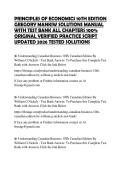 PRINCIPLES OF ECONOMICS 10TH EDITION GREGORY MANKIW SOLUTIONS MANUAL WITH TEST BANK ALL CHAPTERS 100&percnt; ORIGINAL VERIFIED PRACTICE SCRIPT UPDATED 2026 TESTED SOLUTIONS
