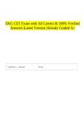 EKG CET Exam with All Correct & 100&percnt; Verified Answers &vert;Latest Version &vert;Already Graded A&plus;