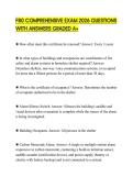 F80 COMPREHENSIVE EXAM 2026 QUESTIONS WITH ANSWERS GRADED A&plus;