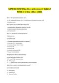 GNRS 582 EXAM 3 Questions and answers &vert; Updated RATED A&plus; &vert; New edition &vert; 2026 