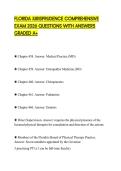 FLORIDA JURISPRUDENCE COMPREHENSIVE EXAM 2026 QUESTIONS WITH ANSWERS GRADED A&plus;
