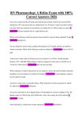 RN Pharmacology A Relias Exam with 100- Correct Answers 2026