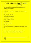 CWV-101 FINAL EXAM  &lpar;GCU&rpar; QUESTIONS AND ANSWERS 2026