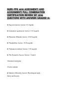 NURS-FPX 4010 ASSESSMENTS AND ASSIGNMENTS FULL COMBINATION CERTIFICATION REVIEW SET 2026 QUESTIONS WITH ANSWERS GRADED A&plus;