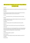 NUR 116 Exam 3 Questions and answers New RATED A&plus; &vert; UPDATED 2026