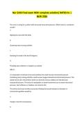 Nur 2243 Final exam With complete solution&vert; RATED A&plus; &vert; NEW 2026 
