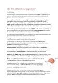 Samenvatting Klinische Neuropsychologie deeltoets