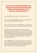 NUR 445 FINAL EXAM REVIEW NEWEST 2026  ACTUAL EXAM COMPLETE 80 QUESTIONS AND  CORRECT DETAILED ANSWERS &lpar;VERIFIED  ANSWERS&rpar; &vert;ALREADY GRADED A&plus;