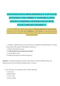 ADVANCED TEXAS MPJE &lpar;PHARMACY LAW EXAM&rpar; QUESTIONS AND CORRECT ANSWERS LATEST 2026-2027 &lpar;VERIFIED ANSWERS&rpar;&sol;TEXAS MPJE EXAM&vert; ALREADY GRADED A&plus;