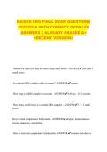 KAISER EKG FINAL EXAM QUESTIONS 2025&sol;2026 WITH CORRECT DETAILED ANSWERS &vert;&vert; ALREADY GRADED A&plus; <RECENT VERSION>