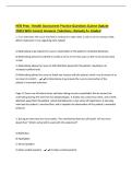 HESI Prep - Health Assessment Practice Questions &lpar;Latest Update 2026&rpar; With Correct Answers &vert;Solutions &vert;Already A&plus; Graded
