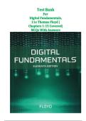Digital Fundamentals 11th Edition Test Bank &ndash; Thomas Floyd &vert; MCQ Practice Questions & Answers