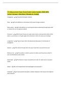 IT2 Advancement Exam Study Guide &lpar;Latest Update 2026&rpar; With Correct Answers &vert;Solutions &vert;Already A&plus; Graded