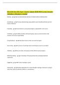 Maryville Nurs 661 Exam 2 &lpar;Latest Update 2026&rpar; With Correct Answers &vert;Solutions &vert;Already A&plus; Graded