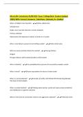 Maryville University NURS 661 Exam 3 MegaDeck &lpar;Latest Update 2026&rpar; With Correct Answers &vert;Solutions &vert;Already A&plus; Graded