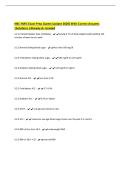 NBC-HWC practice exam questions &lpar;C&S&rpar; &lpar;Latest Update 2026&rpar; With Correct Answers &vert;Solutions &vert;Already A&plus; Graded