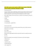 NBC-HWC Exam Prep &lpar;Latest Update 2026&rpar; With Correct Answers &vert;Solutions &vert;Already A&plus; Graded