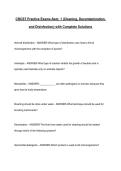 CRCST Practice Exams-Sect&period; 1 &lpar;Cleaning&comma; Decontamination&comma; and Disinfection&rpar; with Complete Solutions