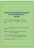 CSIA&lowbar;EXAM&lowbar;1&lowbar;EXAM&lowbar;QUESTIONS&lowbar;WITH&lowbar;COMPLETE&lowbar;SOLUTIONS&lowbar;GUARANTEED&lowbar;PASS