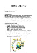 Biologie sv H2&comma; H4 en H5