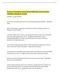 Synopsis of Psychiatry &lpar;Latest Update 2026&rpar; With Correct Answers &vert;Solutions &vert;Already A&plus; Graded