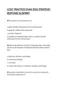 LCDC PRACTICE EXAM 2026 STRATEGIC RESPONSE BLUEPRINT